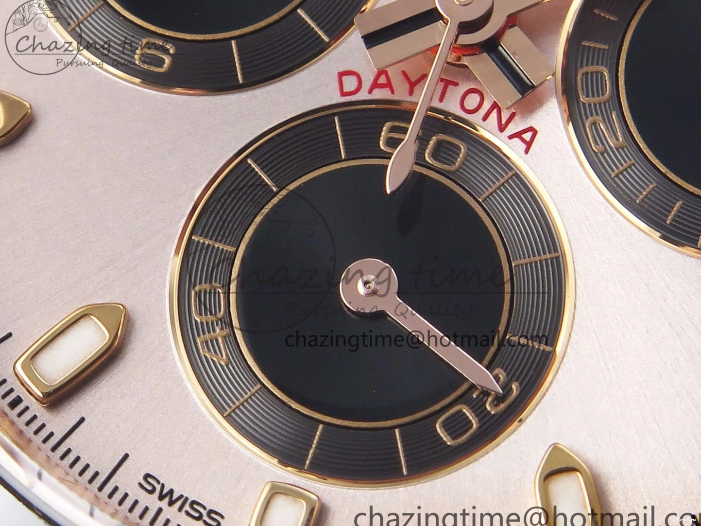 MiroTime 0322 Daytona 116515 Clean 1:1 Best Edition Silver Dial RG Markers on Oysterflex Strap SA4130 V WrinkleFree 1965